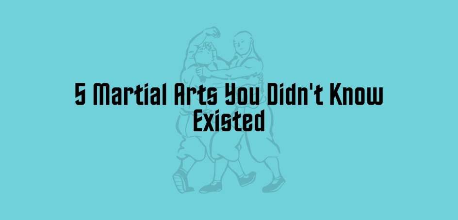 5 Martial Arts You Didn't Know Existed